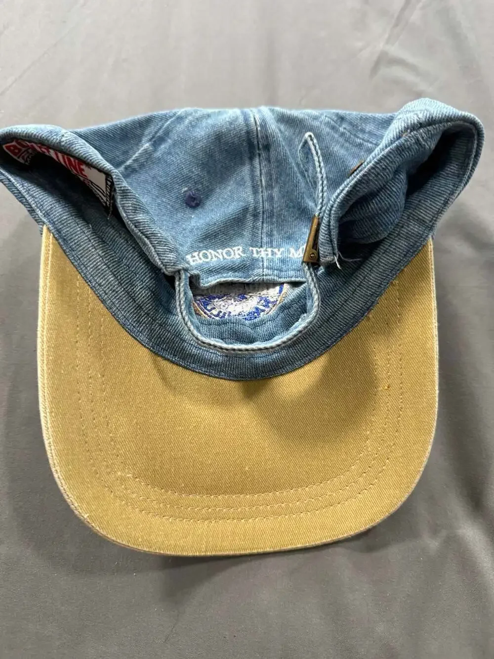 Country Music Hall of Fame Museum Denim Hat Honor Thy Music Cap